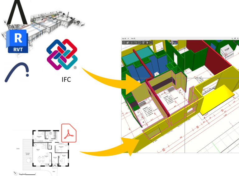 IFC+PDF vers JustBIM