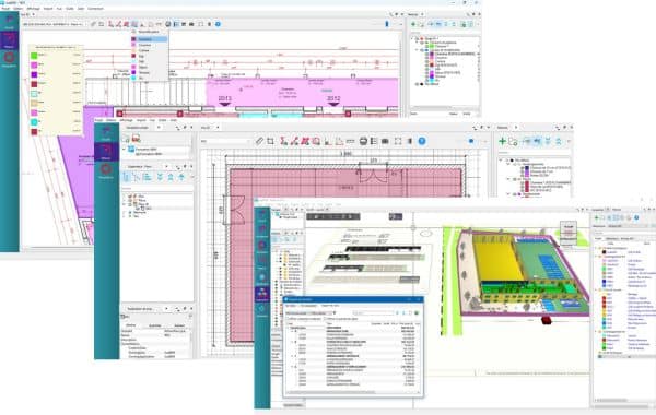 JustBIM logiciel de métrés et chiffrage sur maquette
