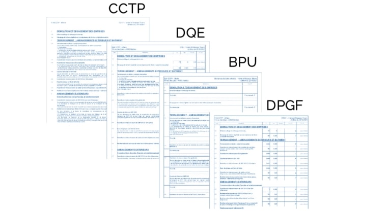 Générez vos documents CCTP et DPGF
