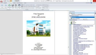 Accès à des bibliothèques de descriptifs, de prix etc...