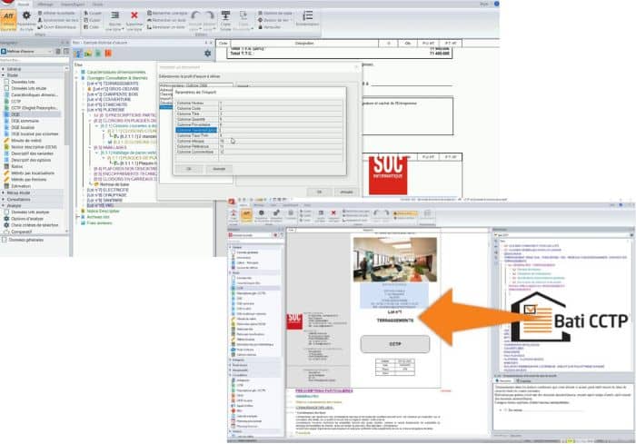 Logiciel de rédaction de CCTP et DPGF