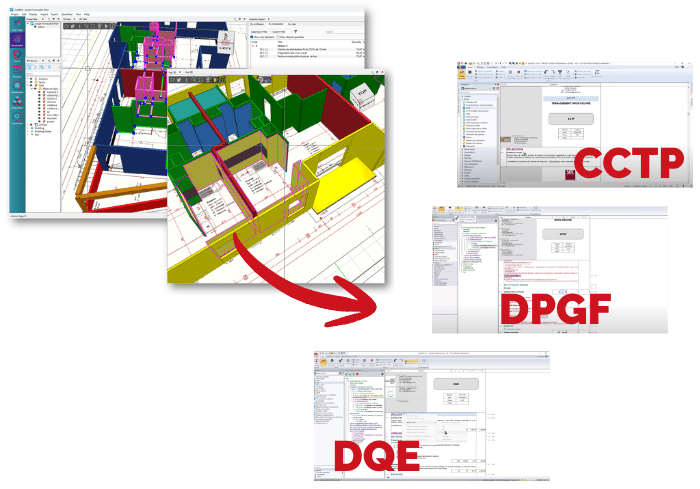 De la maquette aux CCTP, DPGF et DQE