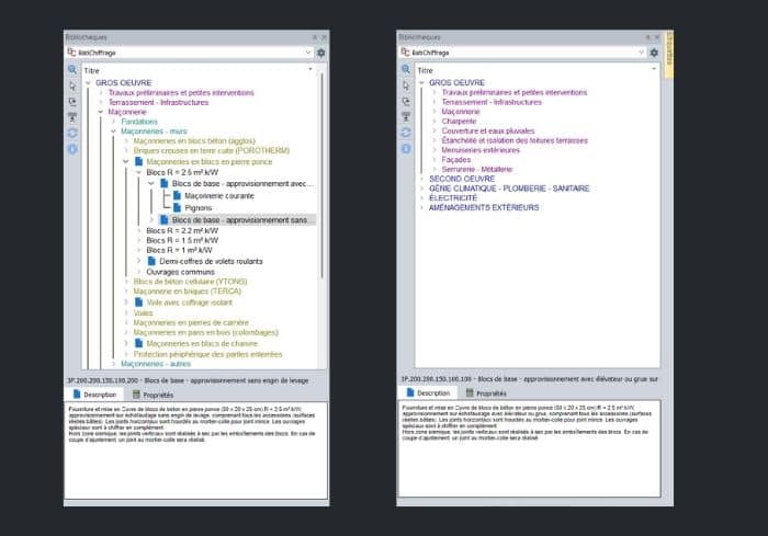 BatiChiffrage dans DeviSOC