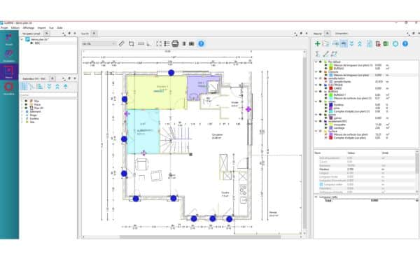 Logiciel de métré sur plan